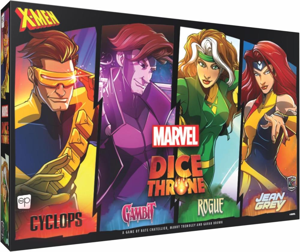 Marvel Dice Throne: X-Men Box 2 Lovers Cyclops, Jean Grey, Gambit, and Rogue