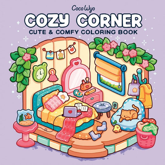COZY CORNER: CUTE & COMFY ADULT COLORING BOOK