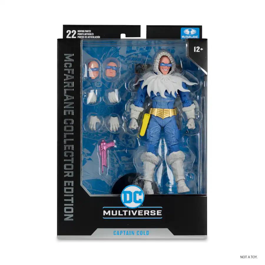 DC MULTIVERSE CAPTAIN COLD THE ROGUES MCFARLANE COLLECTOR AF