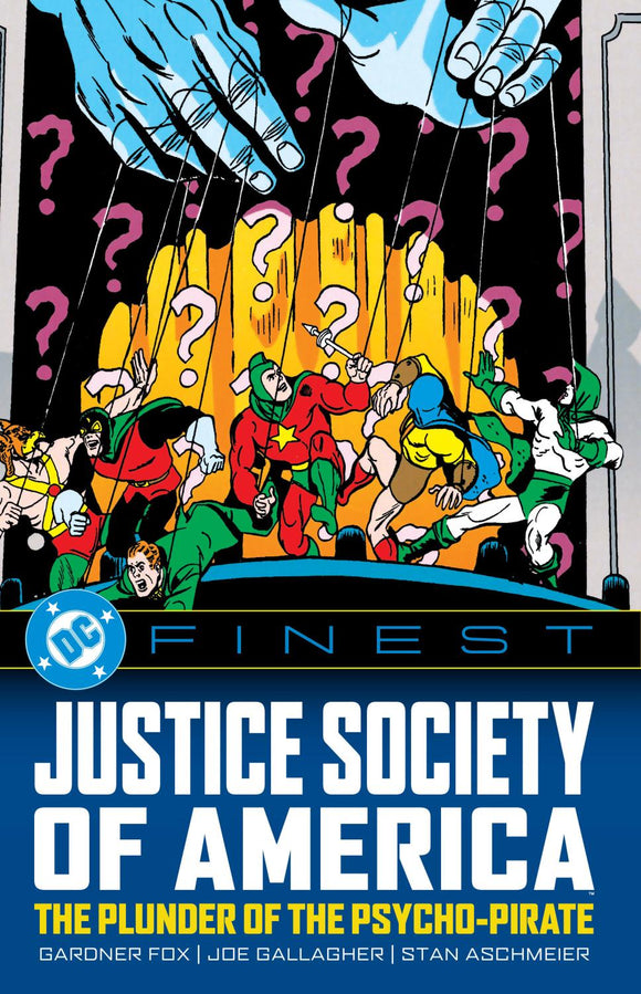 DC FINEST JUSTICE SOCIETY OF AMERICA THE PLUNDER OF THE PSYCHO-PIRATE TP