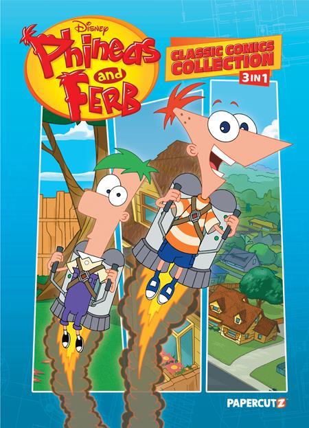 PHINEAS AND FERB CLASSIC COMICS COLLECTION 3 IN 1 TP VOL 01