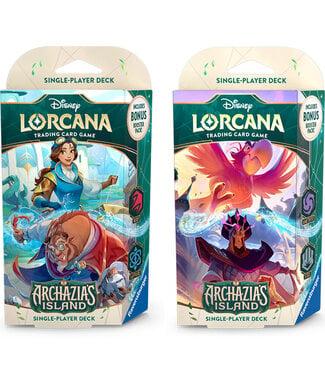 Disney Lorcana TCG: Archazia's Island - Starter Deck: Amethyst / Steel