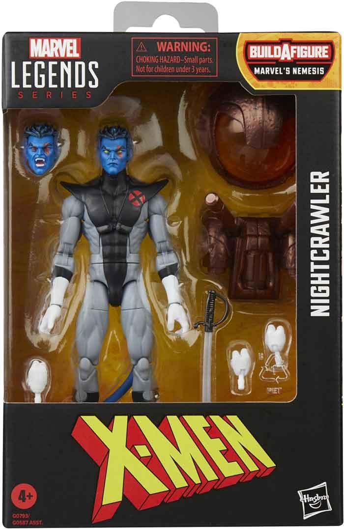 MARVEL LEGENDS NEW NIGHTCRAWLER AF - NEMESIS BAF