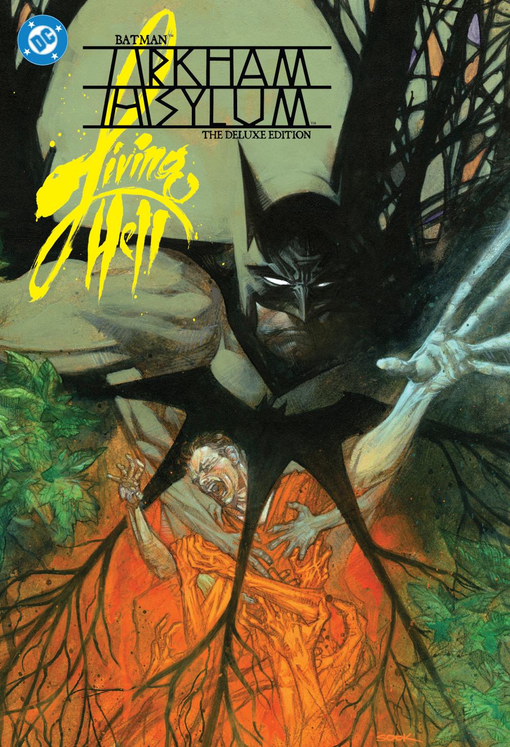 BATMAN ARKHAM ASYLUM LIVING HELL DELUXE EDITION HC