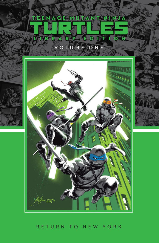 TEENAGE MUTANT NINJA TURTLES HC VOL 01 RETURN LIBRARY ED