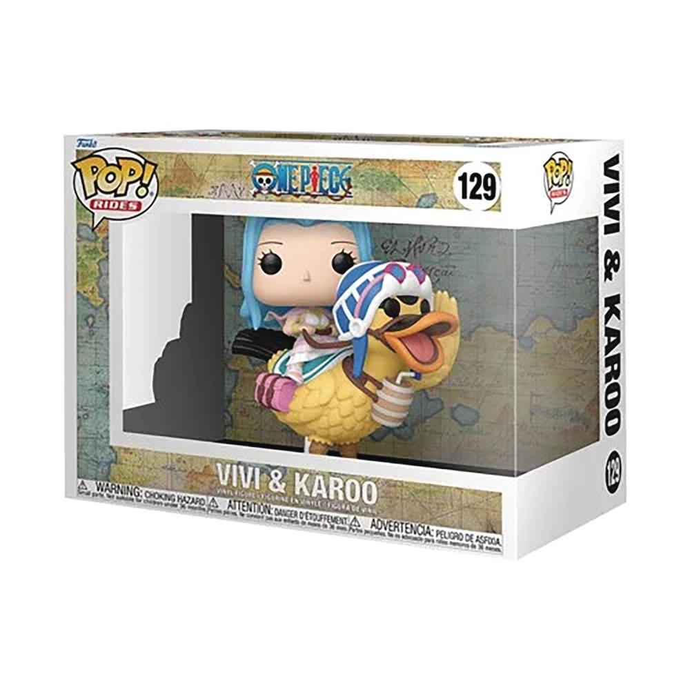 POP LARGE ANIMATION ONE PIECE RIDES VIVI AND KAROO VIN FIG