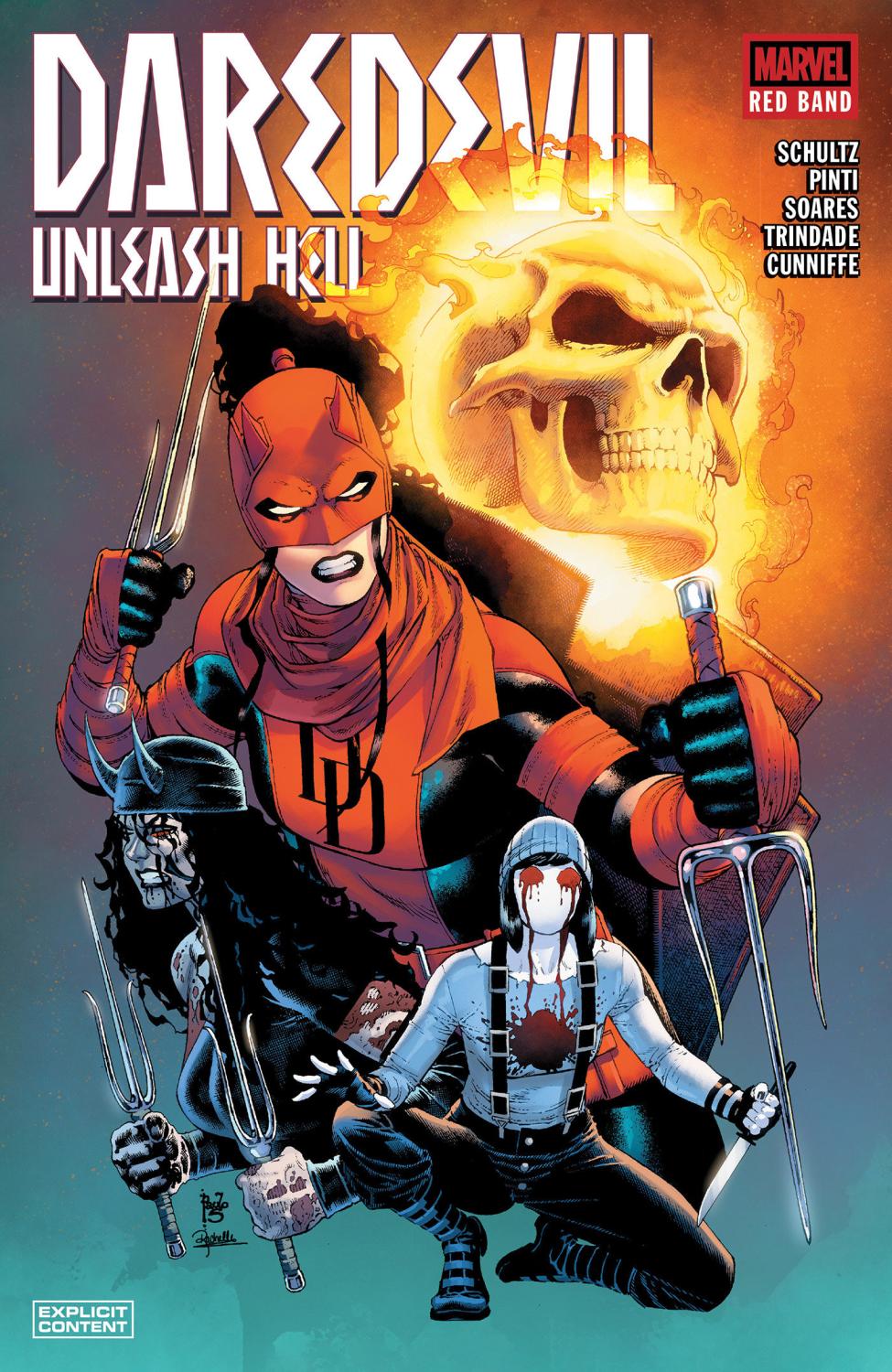 DAREDEVIL UNLEASH HELL RED BAND TP