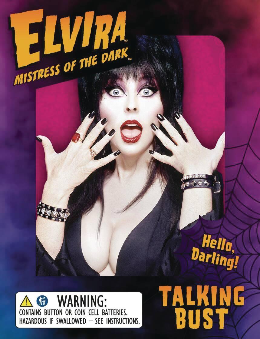BOOK KIT ELVIRA TALKING BUST