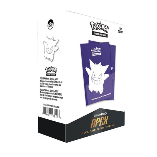 Pokemon TCG: Elite Gengar 105ct Apex Deck Protector Sleeves