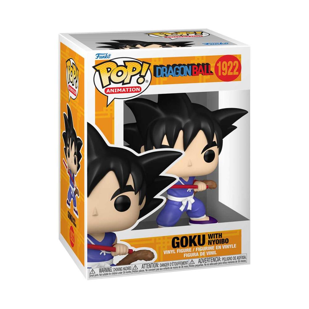 POP ANIMATION DRAGON BALL GOKU W NYOIBO FIG