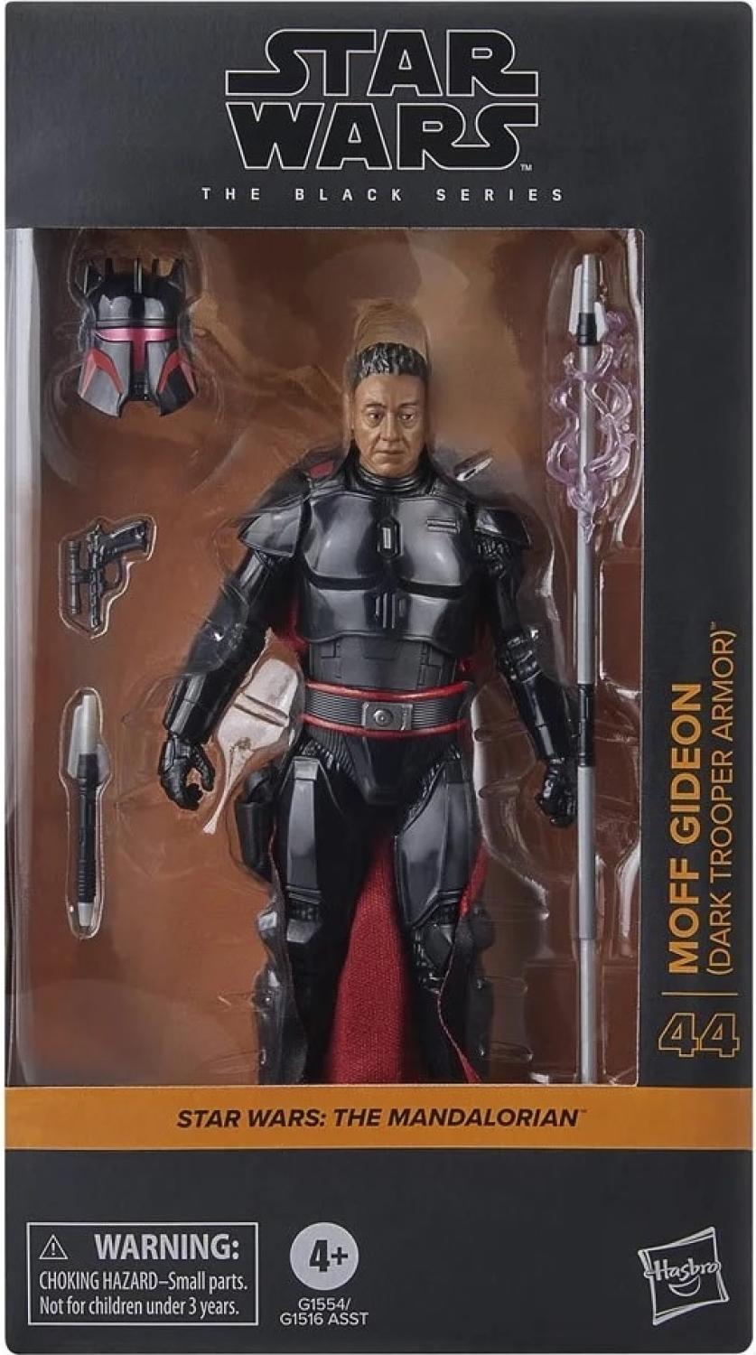 SW BLACK 6 INCH MOFF GIDEON - DARK TROOPER ARMOR MND AF