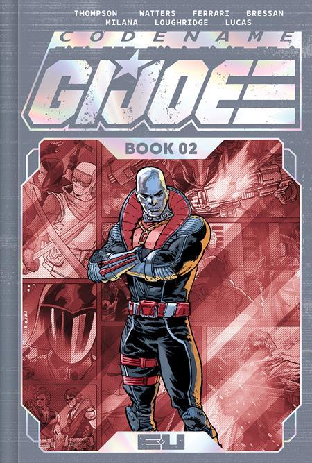 CODENAME GI JOE DELUXE EDITION HC BOOK 02 DIRECT MARKET EXCLUSIVE ANDREI BRESSAN AND ADRIANO LUCAS SPOT FOIL CVR