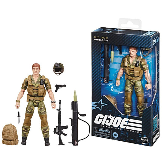 GI JOE CLASSIFIED FOOTLOOSE 6IN AF