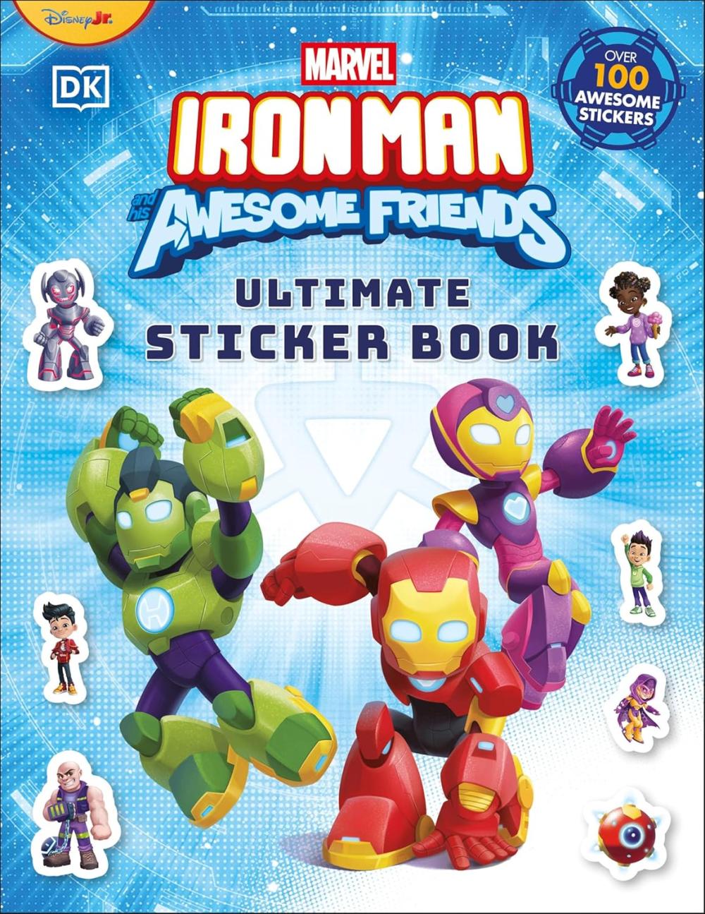 MARVEL IRON MAN AND HIS AWESOME FRIENDS ULTIMATE STICKER BOOK TP