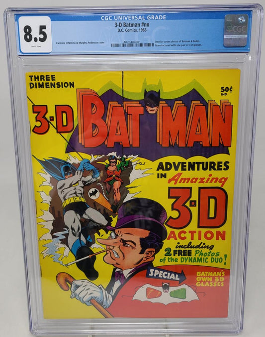 3-D BATMAN - DC 1966 - CGC 8.5