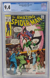 AMAZING SPIDER-MAN #91 - MARVEL 1970 - CGC 9.4 - FUNERAL OF GEORGE STACY