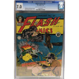 FLASH COMICS #49 CGC 7.0 F VF - GARDNER FOX STORY