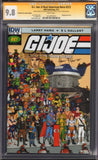 GI JOE A REAL AMERICAN HERO #212 EC EXCLUSIVE VAR SIGNED BY ADAM RICHES CGC 9.8 SERPENTOR SKETCH