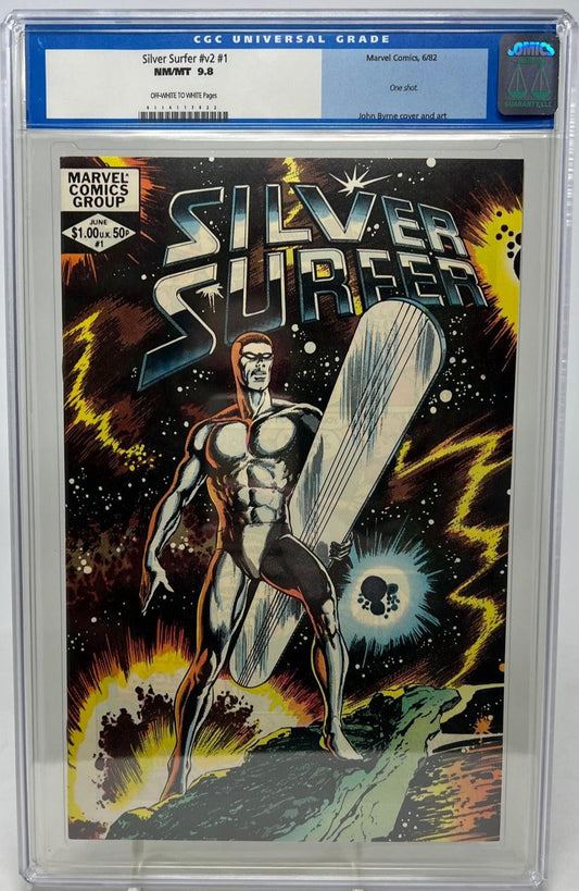 SILVER SURFER #1 - MARVEL 1982 - CGC 9.8 NM/MT - ONE SHOT