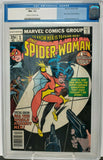 SPIDER-WOMAN #1 - CGC 9.6 NM - MARVEL 1978 - 1ST SPIDER WOMAN TITLE AND ORIGIN