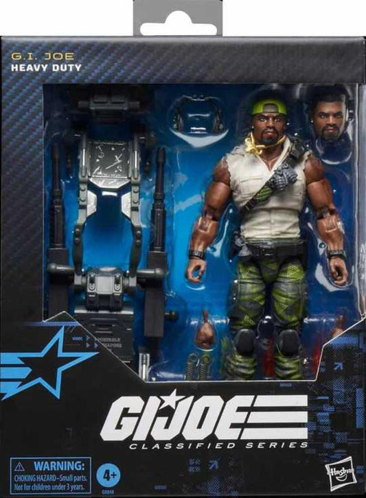 GI JOE CLASSIFIED HEAVY DUTY 6IN AF