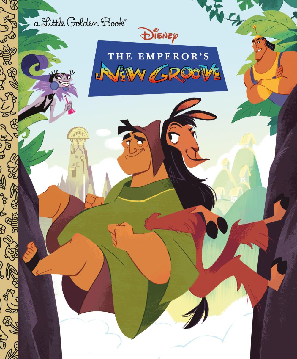 DISNEY THE EMPERORS NEW GROOVE LITTLE GOLDEN BOOK