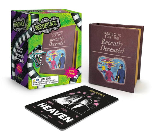 BOOK KIT BEETLEJUICE TALKING HANDBOOK FOR THE RECENTLY DECEASED