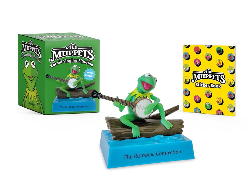 BOOK KIT MUPPETS KERMIT SINGING FIGURINE