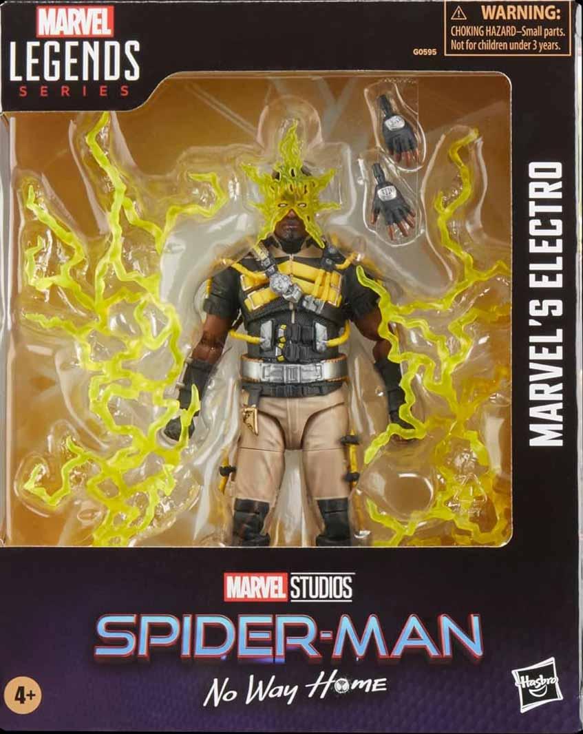 MARVEL LEGENDS NEW ELECTRO NO WAY HOME AF