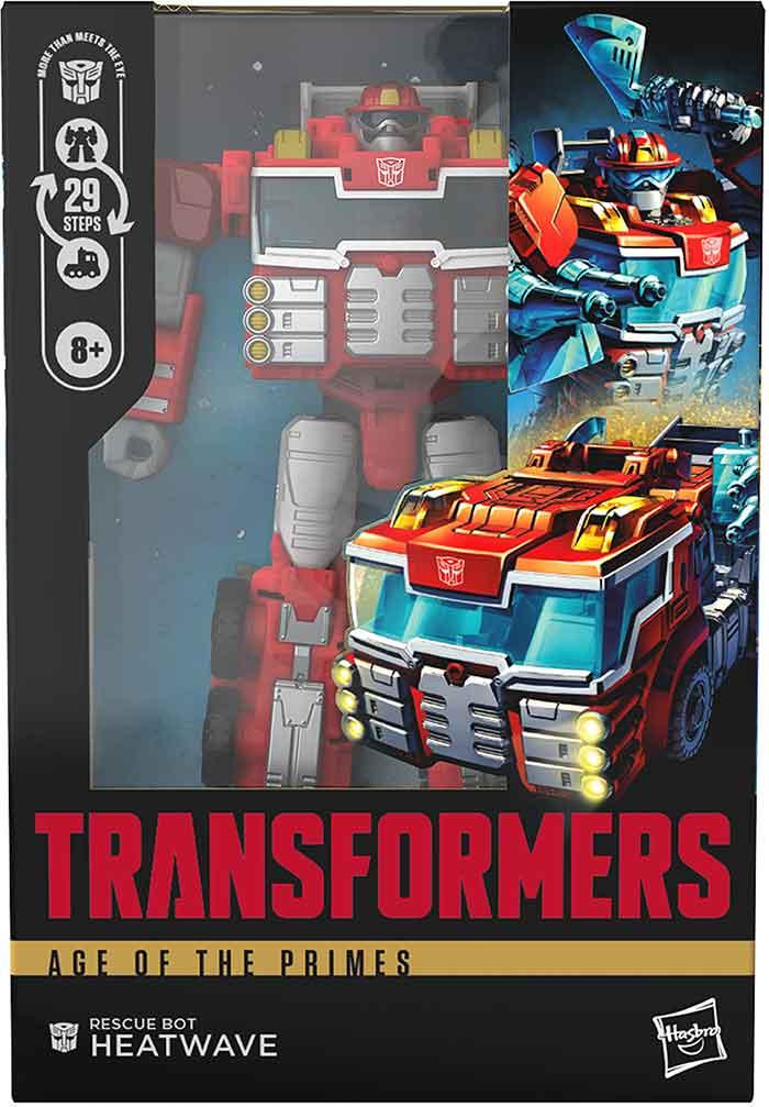 TRANSFORMERS HEATWAVE DELUXE AGE OF THE PRIMES AF