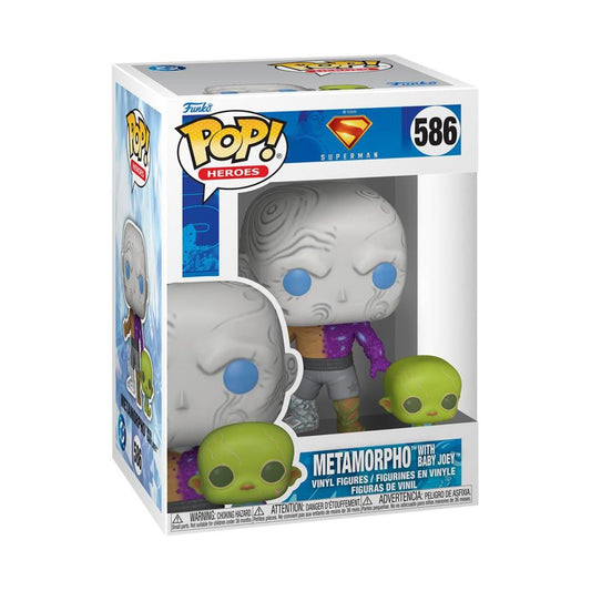 POP DC SUPERMAN 2025 METAMORPHO WITH BABY JOEY FIG