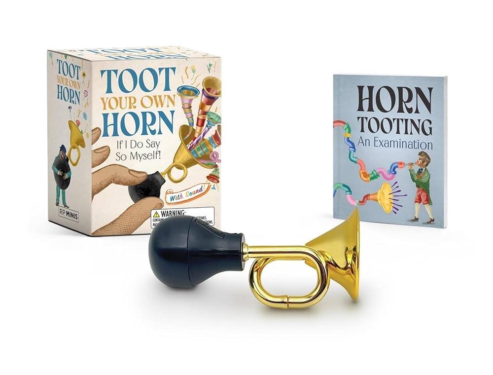 BOOK KIT TOOT YOUR OWN HORN