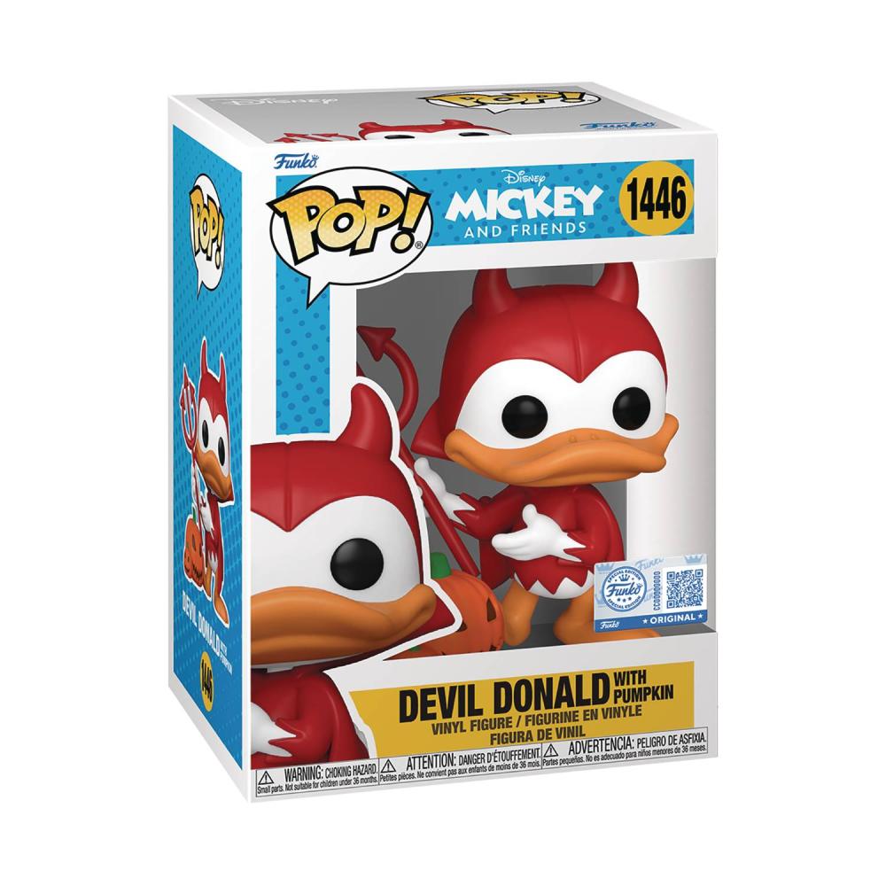 POP DISNEY MICKEY AND FRIENDS DEVIL DONALD VIN FIG