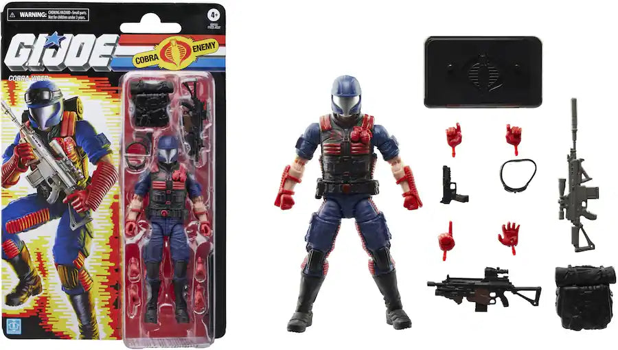 GI JOE RETRO CLASSIFIED VIPER 6IN AF