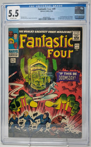 FANTASTIC FOUR #49 - MARVEL 1966 - CGC 5.5 - 1ST FULL APP. OF