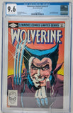WOLVERINE LIMITED SERIES #1 - MARVEL 1982 - CGC 9.6 - 1ST YUKIO CAMEO