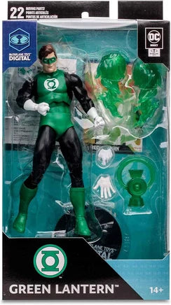 DC MULTIVERSE GREEN LANTERN SILVER AGE MCFARLANE PLATINUM AF