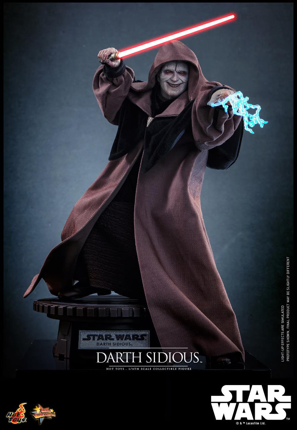 HOT TOYS SW DARTH SIDIOUS MMS 745 AF