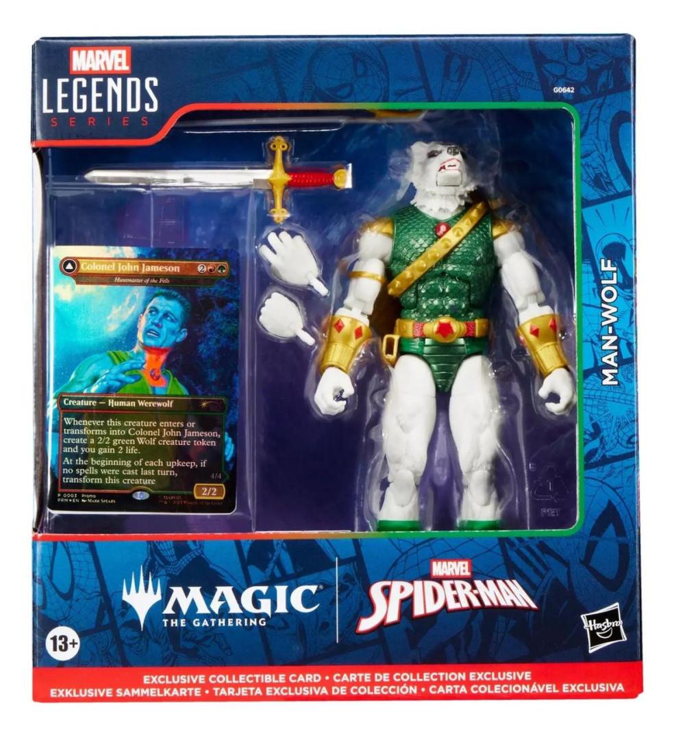 MARVEL LEGENDS MTG MAN-WOLF AF
