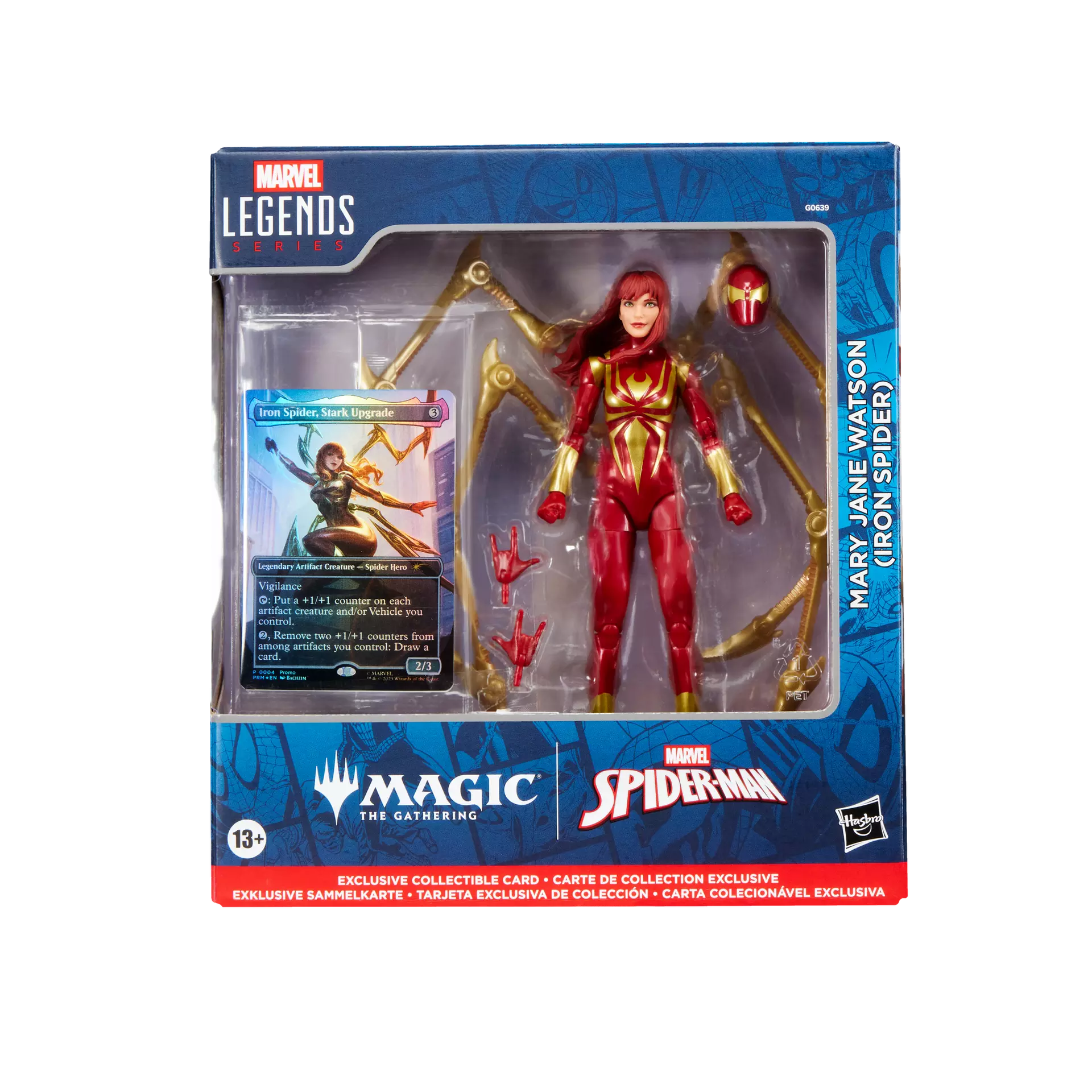 MARVEL LEGENDS MTG MARY JANE WATSON IRON SPIDER AF