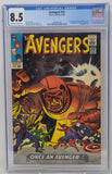 AVENGERS #23 - MARVEL 1965 - CGC 8.5 - 1ST RAVONNA RENSLAYER