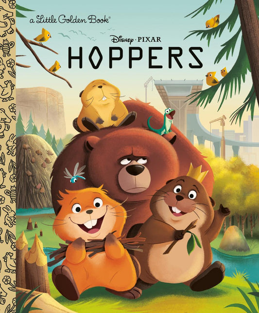 DISNEY PIXAR HOPPERS LITTLE GOLDEN BOOK HC