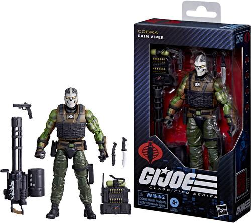 GI JOE CLASSIFIED GRIM VIPER 6IN AF