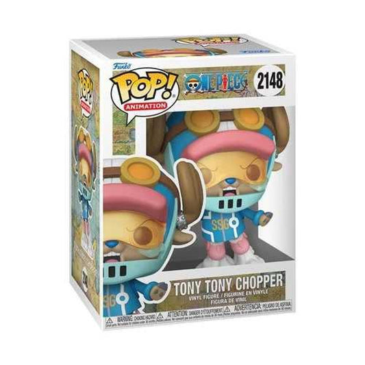 POP ANIMATION ONE PIECE CHOPPER EGGHEAD VIN FIG