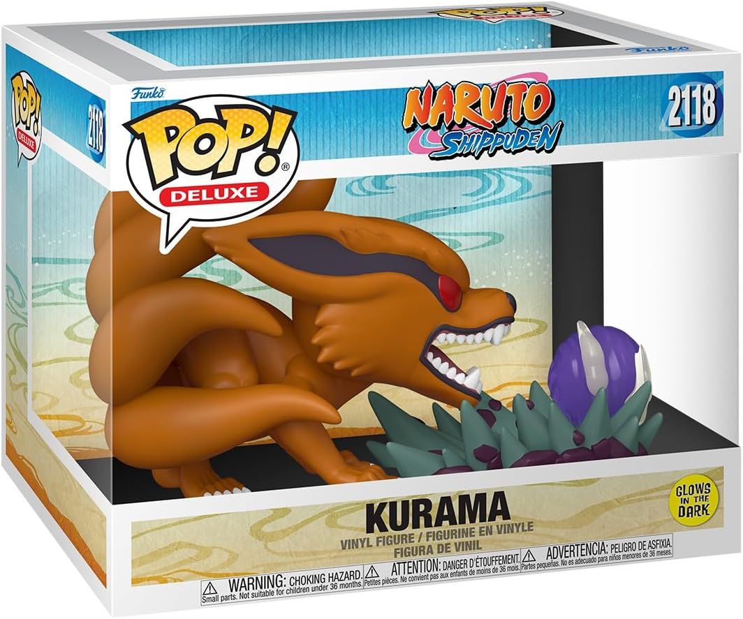 POP LARGE ANIMATION NARUTO SHIPPUDEN KURAMA VIN FIG