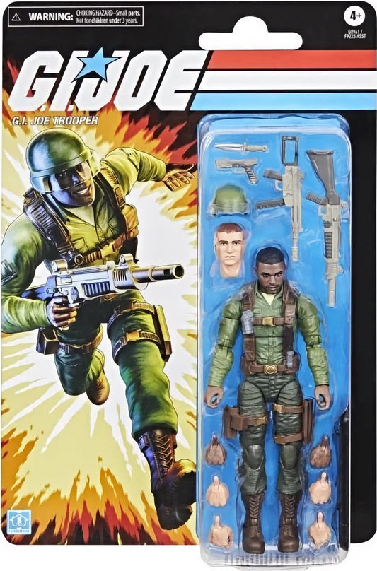 GI JOE RETRO CLASSIFIED GI JOE TROOPER 6IN AF