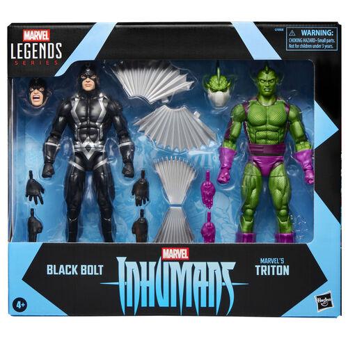 MARVEL LEGENDS NEW 2 PACK BLACK BOLT AND TRITON AF