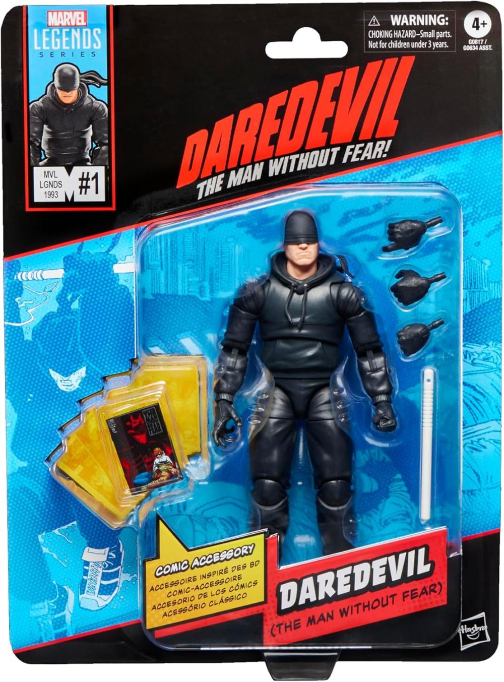 MARVEL LEGENDS RETRO NEW DAREDEVIL COMIC AF