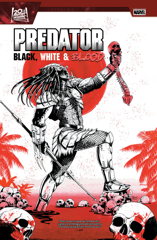 PREDATOR BLACK WHITE AND BLOOD TP