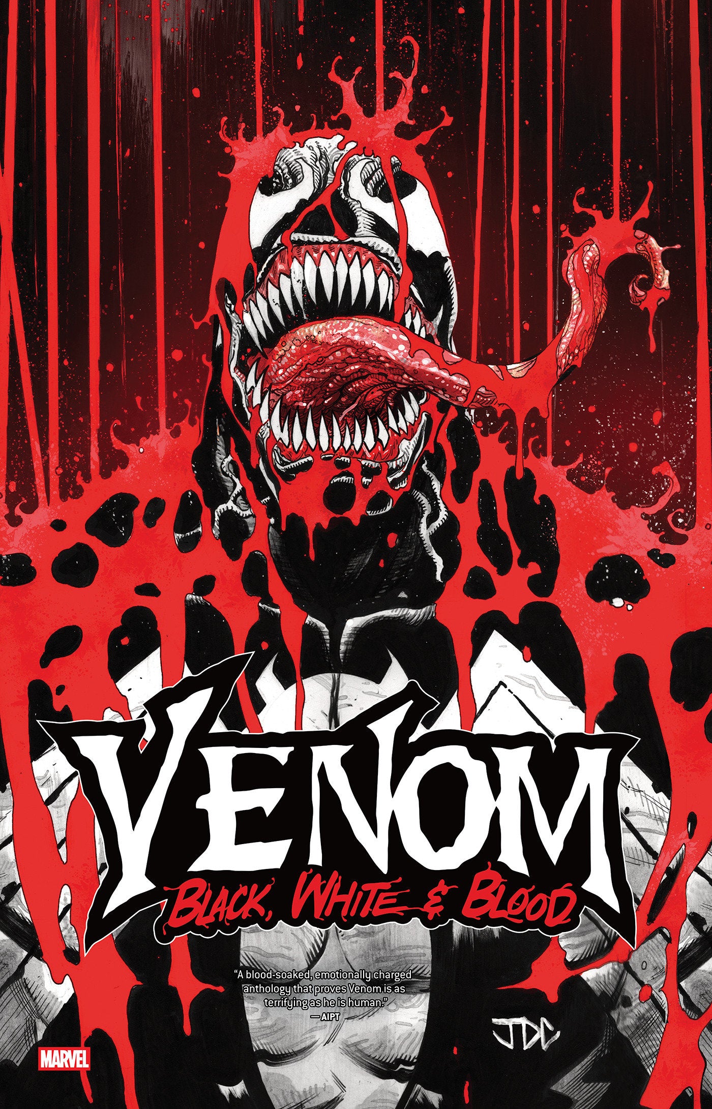 VENOM BLACK WHITE AND BLOOD TP